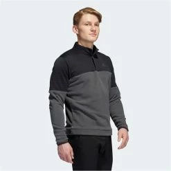 Adidas DWR Block 1/4 Zip Outerwear Pullover Golf Apparel -Cheap Apparel Store adidas dwr block 1 4 zip outerwear 2