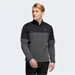 Adidas DWR Block 1/4 Zip Outerwear Pullover Golf Apparel -Cheap Apparel Store adidas dwr block 1 4 zip outerwear 3