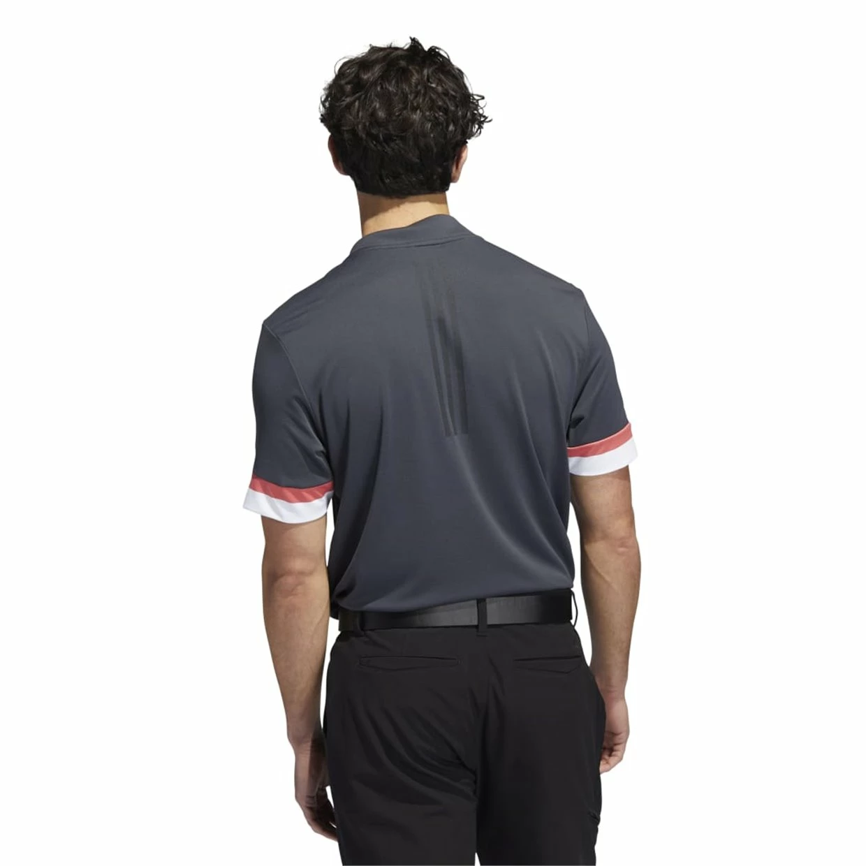 Adidas Heat.Rdy Solid Shirt Polo Short Sleeve Golf Apparel 6 Adidas Heat.Rdy Solid Shirt Polo Short Sleeve Golf Apparel - Image 4