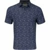 Callaway All-Over Golf Novelty Print Shirt Polo Short Sleeve Golf Apparel