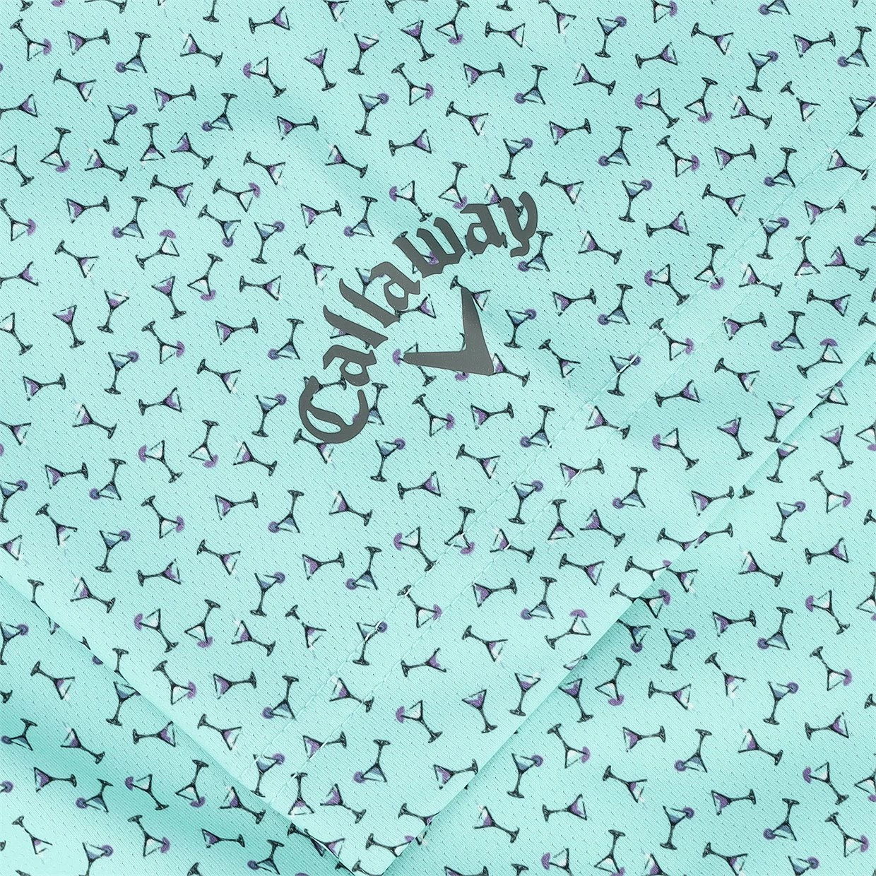 Callaway All-Over Micro Conversational Print Shirt Polo Short Sleeve Golf Apparel 6 Callaway All-Over Micro Conversational Print Shirt Polo Short Sleeve Golf Apparel - Image 4