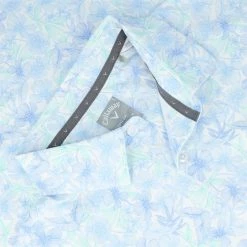 Callaway All-Over Outline Floral Print Shirt Polo Short Sleeve Golf Apparel -Cheap Apparel Store callaway all over outline floral print shirt 4