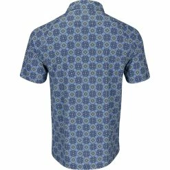 Callaway Artisan Foulard Print Shirt Polo Short Sleeve Golf Apparel -Cheap Apparel Store callaway artisan foulard print shirt 1