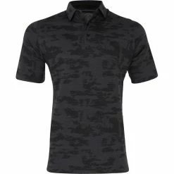 Callaway Digital Heather Camo Jacquard Shirt Polo Short Sleeve Golf Apparel