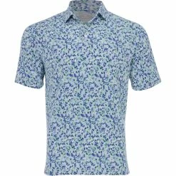 Callaway Filtered Floral Print Shirt Polo Short Sleeve Golf Apparel