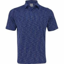 Callaway Yarn-Dyed Space Dye Chev Jacquard Shirt Polo Short Sleeve Golf Apparel
