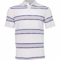 Callaway Yarn-Dyed Space Dye Filtered Stripe Shirt Polo Short Sleeve Golf Apparel