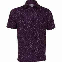Callaway Zodiac Novelty Print Shirt Polo Short Sleeve Golf Apparel