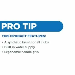 Divot Compact Aqua Cleaning Brush Bag/Cart Accessories -Cheap Apparel Store divot compact aqua cleaning brush bag cart accessories 1