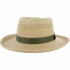Dorfman-Pacific Dorfman Pacific Scala Raffia Collection Driver Headwear Straw Hat Golf Apparel -Cheap Apparel Store dorfman pacific scala raffia collection driver headwear 4