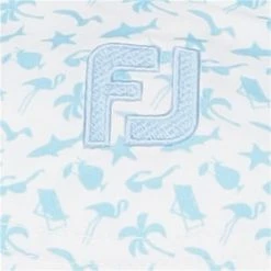 FootJoy Beach Print Lisle Shirt Polo Short Sleeve Golf Apparel -Cheap Apparel Store footjoy beach print lisle shirt 3