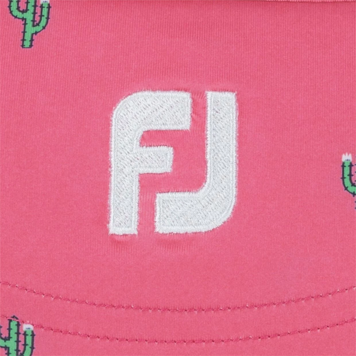 FootJoy Cactus Print Lisle Self Collar Polo Shirt Polo Short Sleeve Golf Apparel 6 FootJoy Cactus Print Lisle Self Collar Polo Shirt Polo Short Sleeve Golf Apparel - Image 4