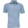 FootJoy Jungle Leaf Print Lisle Self Collar Shirt Polo Short Sleeve Golf Apparel -Cheap Apparel Store footjoy jungle leaf print lisle self collar shirt
