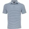FootJoy Mini Stripe Lisle Self Collar Shirt Polo Short Sleeve Golf Apparel -Cheap Apparel Store footjoy mini stripe lisle self collar shirt