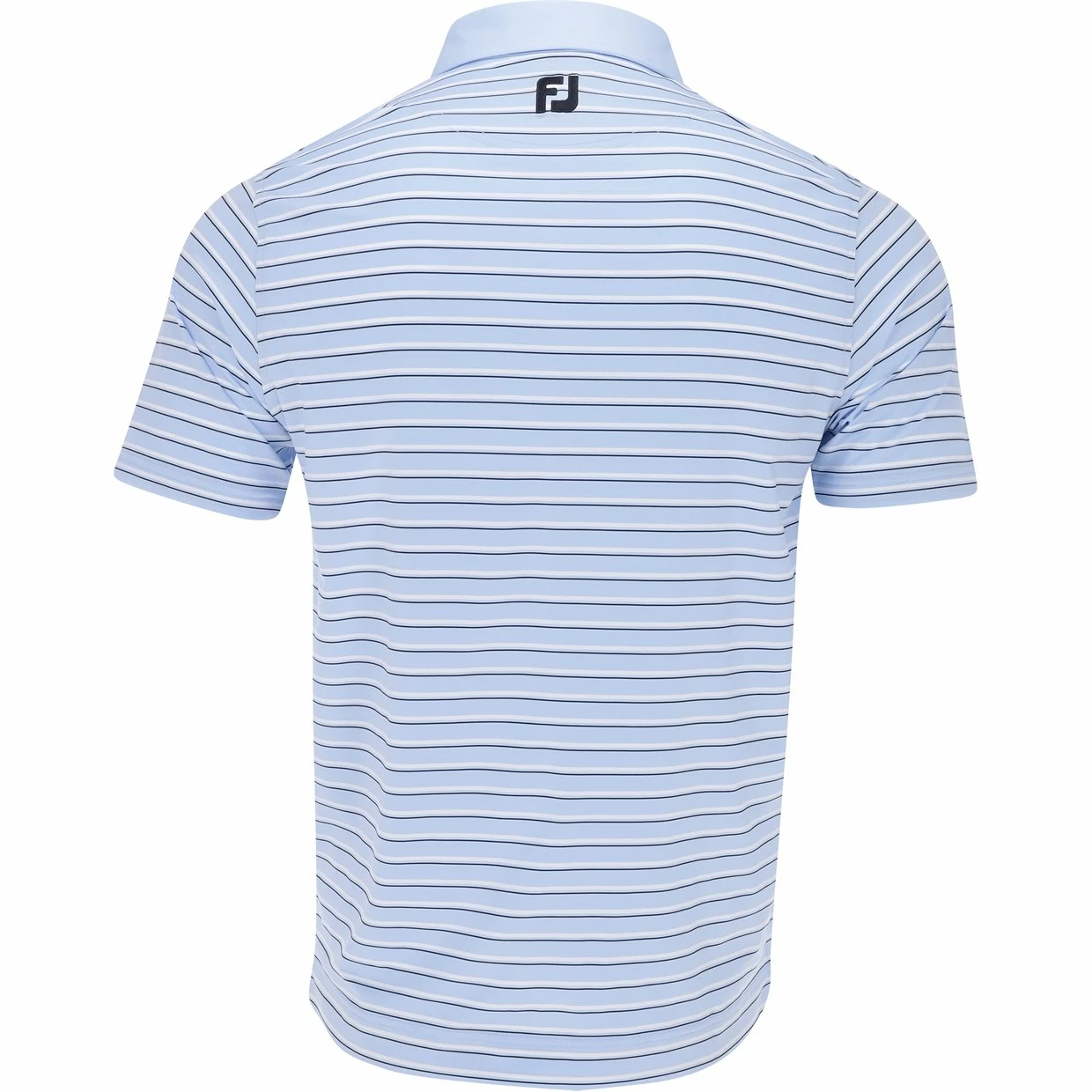 FootJoy ProDry Performance Lisle Multi-Stripe Self Collar Shirt Polo Short Sleeve Golf Apparel 4 FootJoy ProDry Performance Lisle Multi-Stripe Self Collar Shirt Polo Short Sleeve Golf Apparel - Image 2