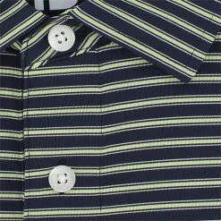 FootJoy ProDry Performance Stretch Lisle Pinstripe Shirt Polo Short Sleeve Golf Apparel -Cheap Apparel Store footjoy prodry performance stretch lisle pinstripe shirt 4