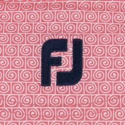 FootJoy Spiral Line Print Lisle Self Collar Polo Shirt Polo Short Sleeve Golf Apparel -Cheap Apparel Store footjoy spiral line print lisle self collar polo shirt 3