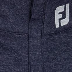 FootJoy Tour Logo Heather Yoke Half Zip Mid-Layer Outerwear Pullover Golf Apparel -Cheap Apparel Store footjoy tour logo heather yoke half zip mid layer outerwear 4