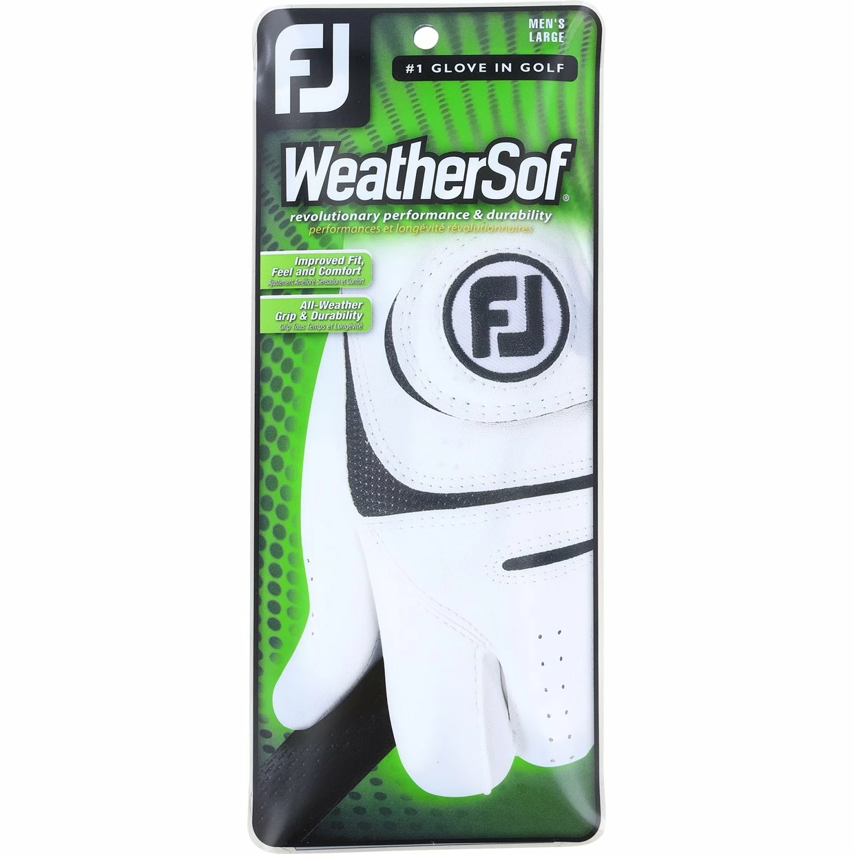 FootJoy WeatherSof Left Handed Golf Glove Golf Gloves 4 FootJoy WeatherSof Left Handed Golf Glove Golf Gloves - Image 2