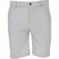 Greg Norman Bay Knit Shorts Flat Front Golf Apparel