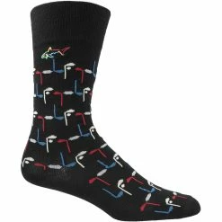 Greg Norman GN Golf Clubs Socks Crew Golf Apparel