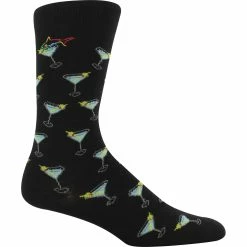 Greg Norman GN Martini Socks Crew Golf Apparel
