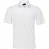 Greg Norman ML75 Microlux Pin Flag Print Shirt Polo Short Sleeve Golf Apparel -Cheap Apparel Store greg norman ml75 microlux pin flag print shirt