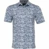 Greg Norman Oasis Leaf Shirt Polo Short Sleeve Golf Apparel -Cheap Apparel Store greg norman oasis leaf shirt
