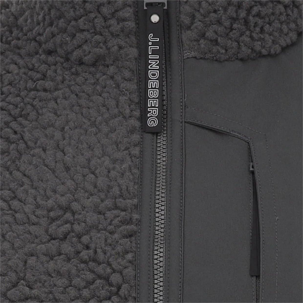 J.Lindeberg J. Lindeberg Zeke Pile Mid Layer Outerwear Vest Golf Apparel 7 J.Lindeberg J. Lindeberg Zeke Pile Mid Layer Outerwear Vest Golf Apparel - Image 5