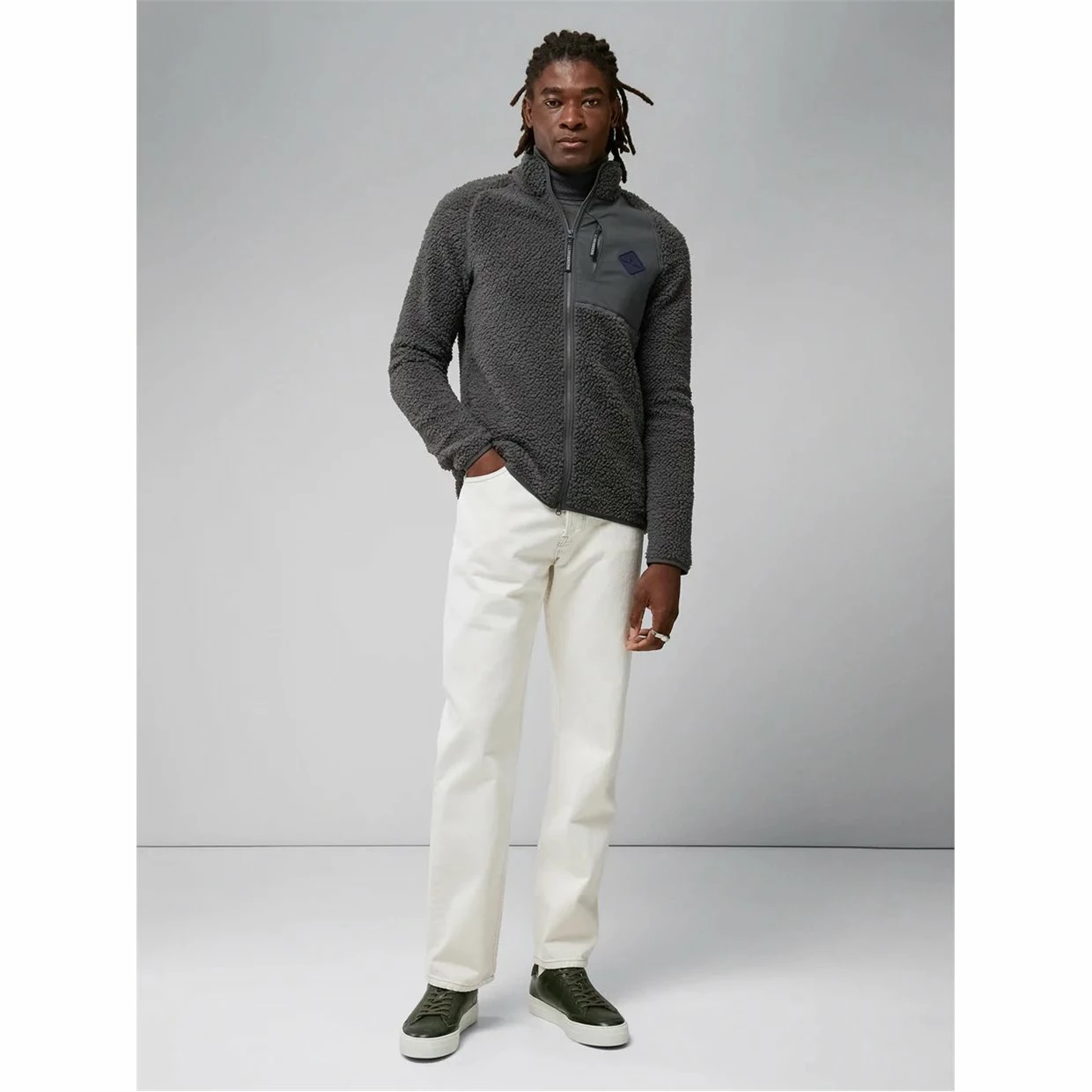 J.Lindeberg J. Lindeberg Zeke Pile MidLayer Outerwear Jacket Golf Apparel 10 J.Lindeberg J. Lindeberg Zeke Pile MidLayer Outerwear Jacket Golf Apparel - Image 8