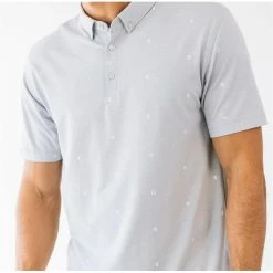 Linksoul BrushStroke Print Anza Shirt Polo Short Sleeve Golf Apparel -Cheap Apparel Store linksoul brushstroke print anza shirt 2