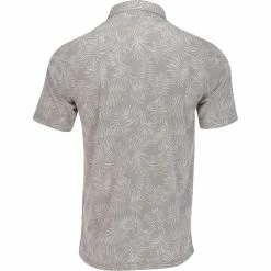 Linksoul Leaflet Print Oxford Shirt Polo Short Sleeve Golf Apparel -Cheap Apparel Store linksoul leaflet print oxford shirt 1