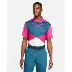 Nike Dri-Fit Vapor Argyle Print Shirt Polo Short Sleeve Golf Apparel 8 Nike Dri-Fit Vapor Argyle Print Shirt Polo Short Sleeve Golf Apparel -Cheap Apparel Store nike dri fit vapor argyle print shirt 2