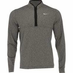 Nike Dri-Fit Victory Heather Half Zip Top Outerwear Pullover Golf Apparel