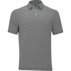 Nike Player Control Stripe Shirt Polo Short Sleeve Golf Apparel