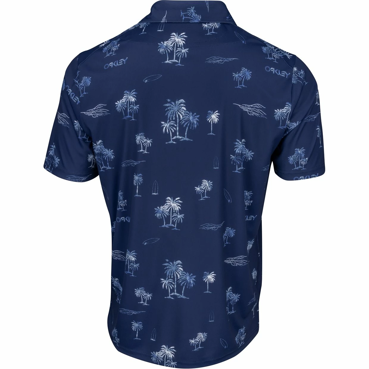 Oakley RC Sun Shade Print Shirt Polo Short Sleeve Golf Apparel 4 Oakley RC Sun Shade Print Shirt Polo Short Sleeve Golf Apparel - Image 2