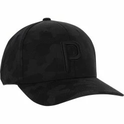 Puma Camo Pattern P110 Snapback Headwear Cap Golf Apparel