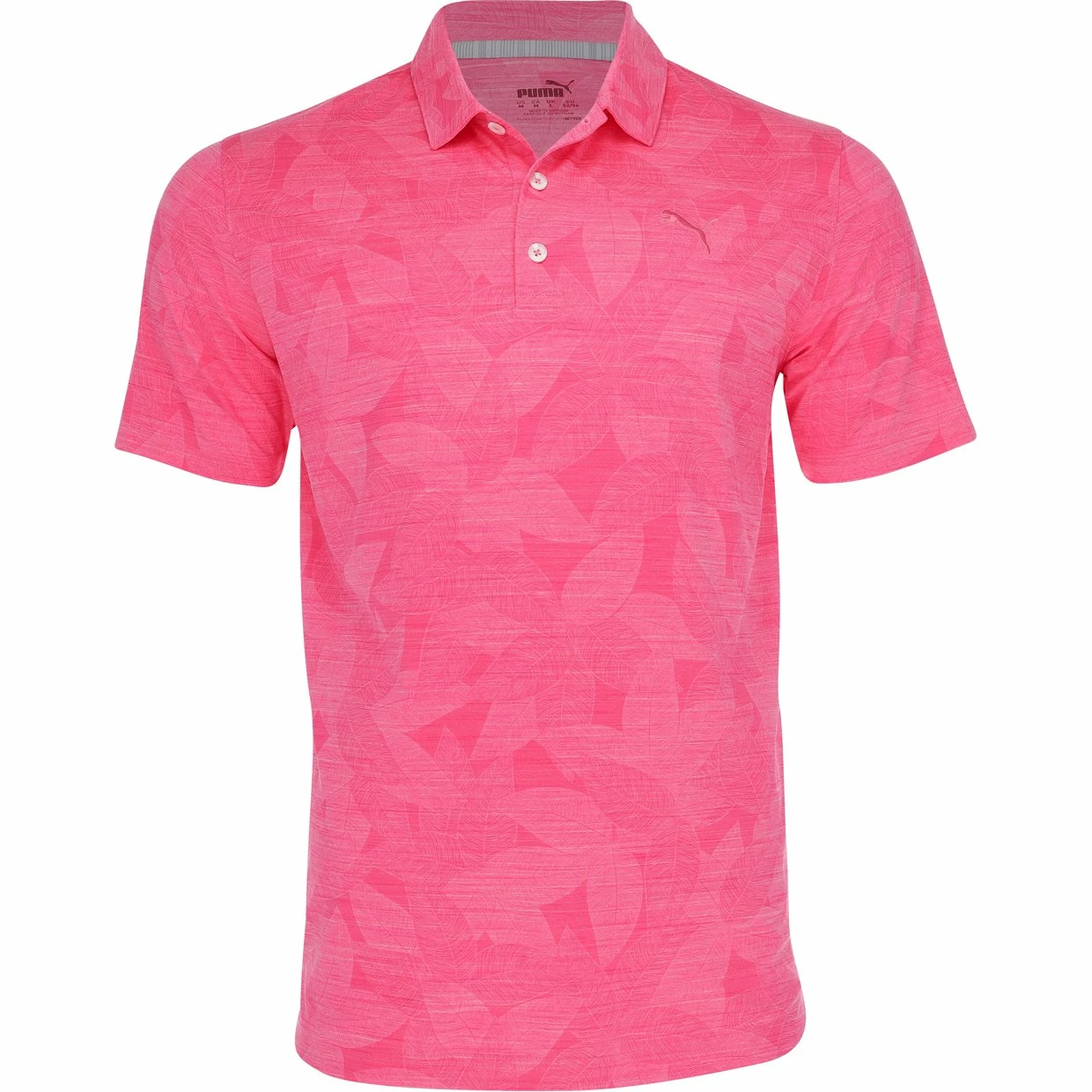 Puma Cloudspun Leaflet Shirt Polo Short Sleeve Golf Apparel 3 Puma Cloudspun Leaflet Shirt Polo Short Sleeve Golf Apparel