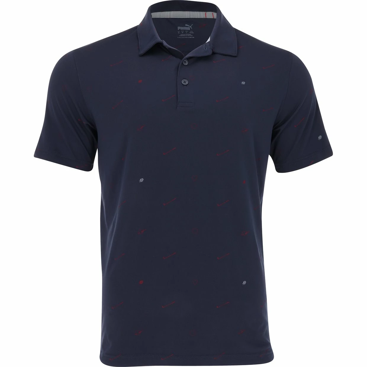 Puma Cloudspun Love Golf Shirt Polo Short Sleeve Golf Apparel 3 Puma Cloudspun Love Golf Shirt Polo Short Sleeve Golf Apparel