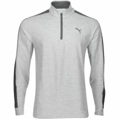Puma Cloudspun T7 1/4 Zip Outerwear Pullover Golf Apparel