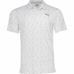 Puma Mattr Beach Trip Shirt Polo Short Sleeve Golf Apparel