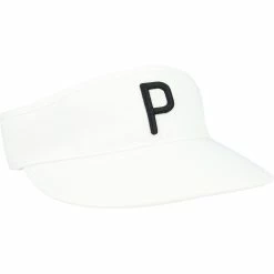 Puma P Adjustable Headwear Visor Golf Apparel