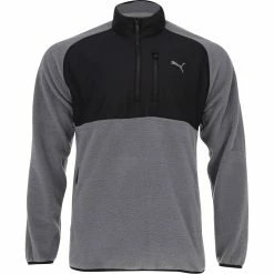 Puma Sherpa ¼ Zip Outerwear Pullover Golf Apparel