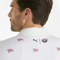 Puma Volition Flag Shirt Polo Short Sleeve Golf Apparel 11 Puma Volition Flag Shirt Polo Short Sleeve Golf Apparel -Cheap Apparel Store puma volition flag shirt 4