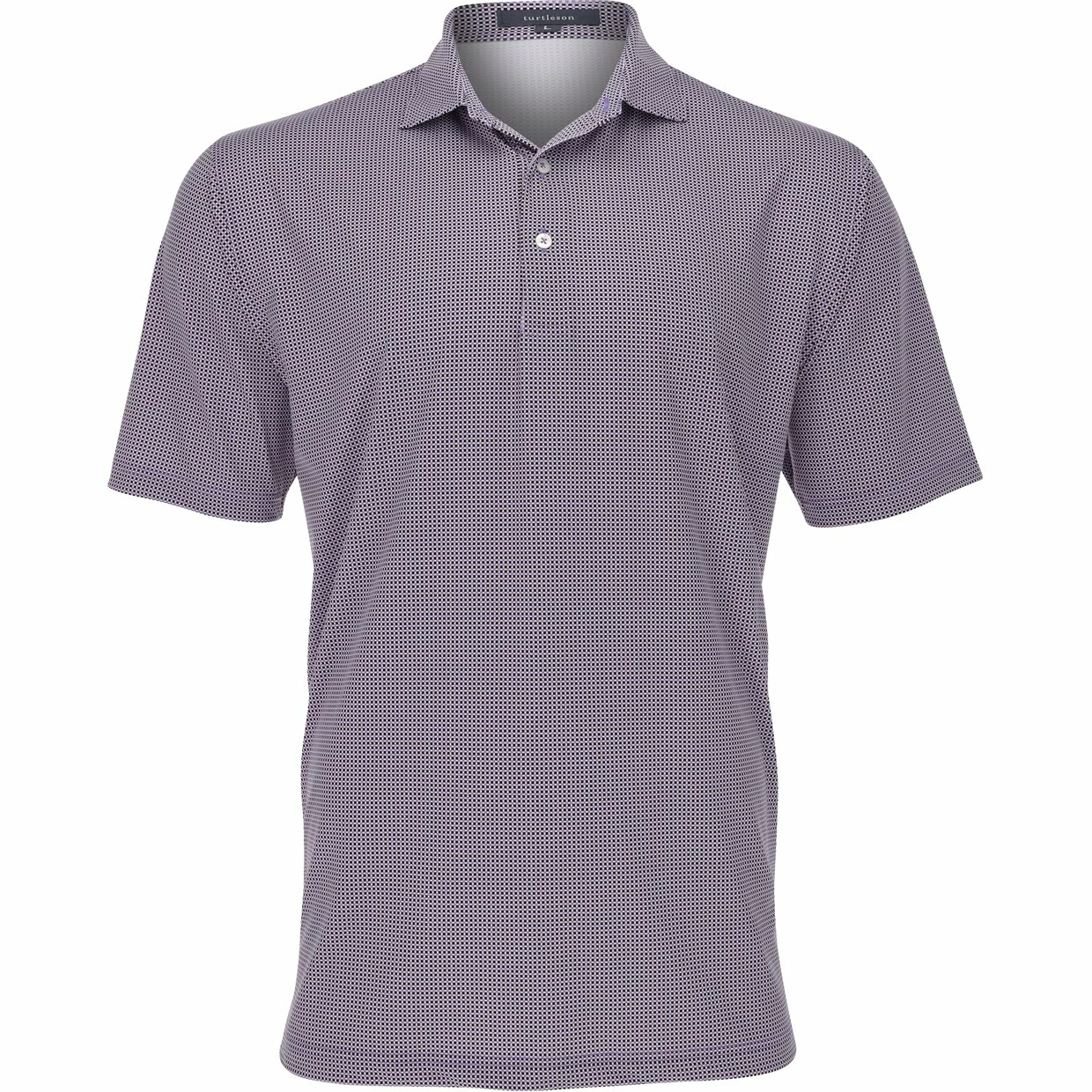 Turtleson Checker Jacquard Performance Shirt Polo Short Sleeve Golf Apparel 3 Turtleson Checker Jacquard Performance Shirt Polo Short Sleeve Golf Apparel