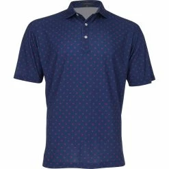 Turtleson Men's Short Sleeve Shirt Polo Short Sleeve Golf Apparel