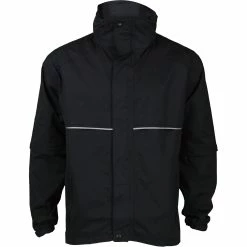 Weather Company MIcrofiber Waterproof Full Zip Rainwear Rain Jacket Golf Apparel